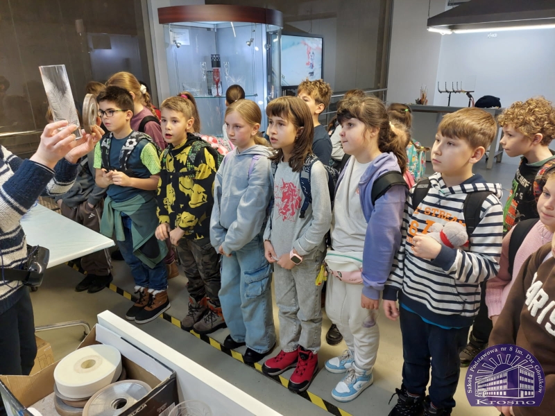 Obrazek wyróźniający wpis Klasa III a w Centrum Dziedzictwa Szkła w Krośnie