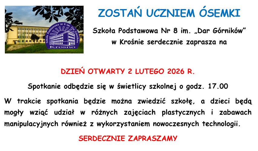 Obrazek wyróźniający wpis Dzień otwarty w SP8