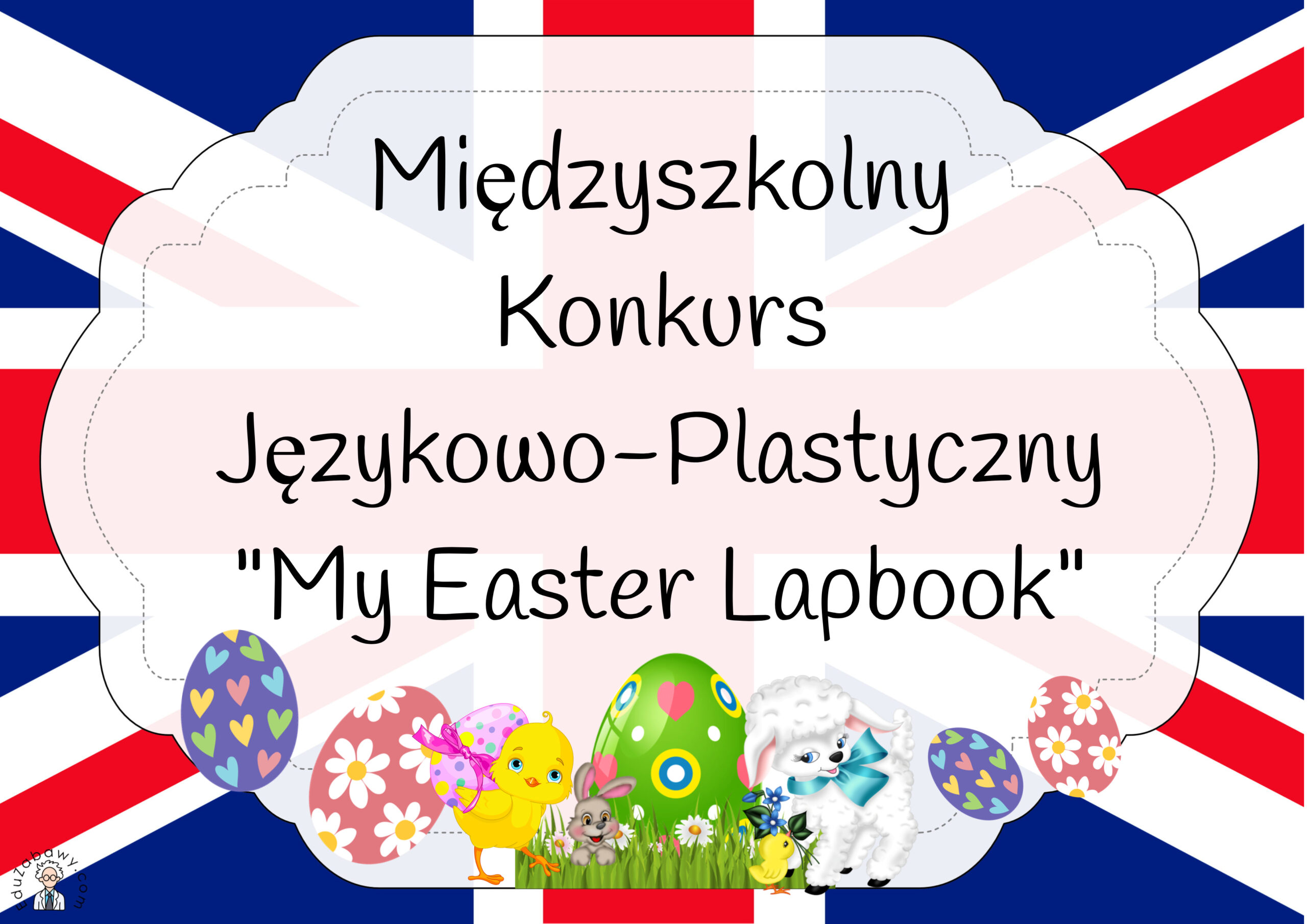 Obrazek wyróźniający wpis Wyniki Międzyszkolnego Konkursu Językowo-Plastycznego „My Easter Lapbook”