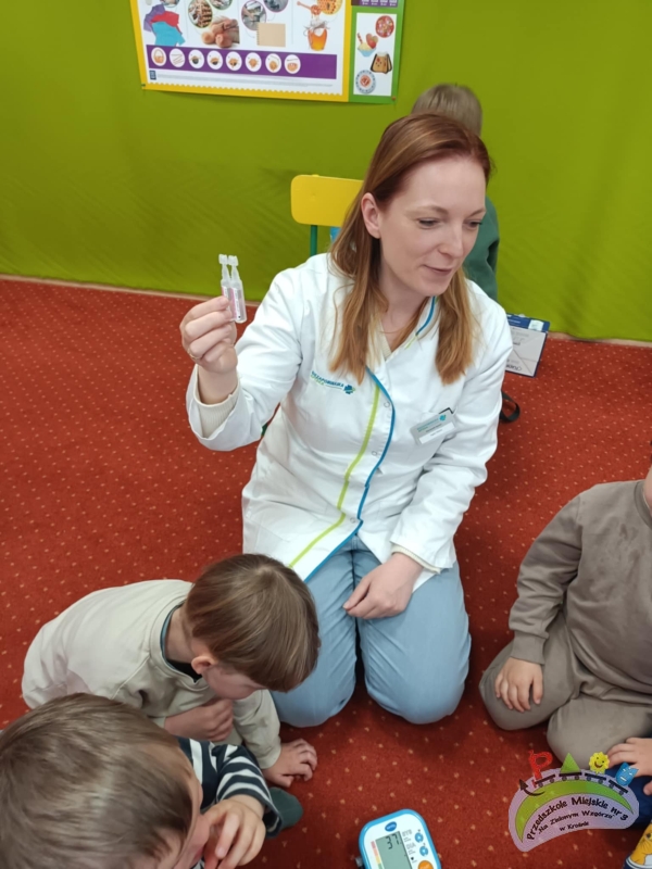 Spotkanie z Panią farmaceutką- mamą Mikołaja