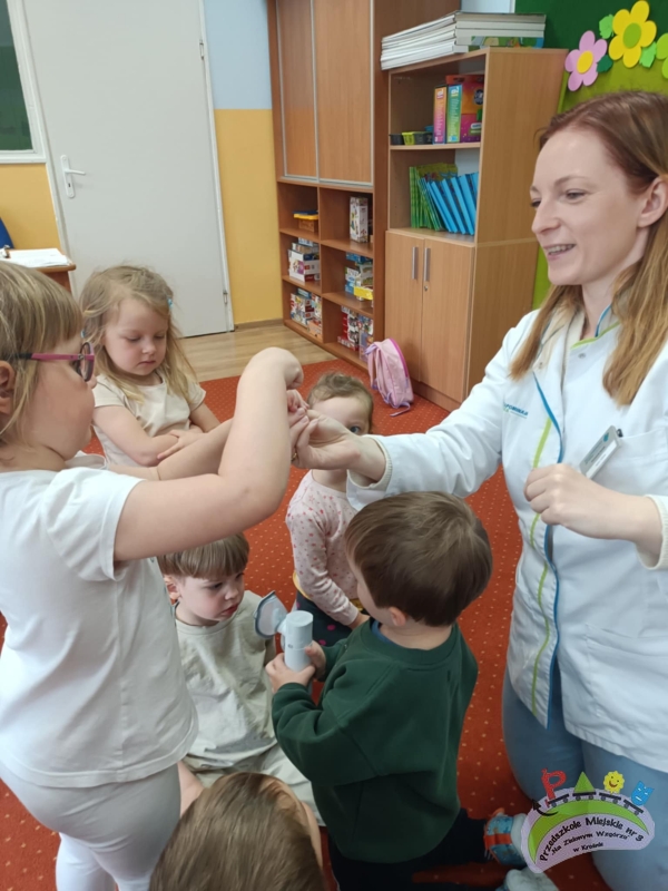 Spotkanie z Panią farmaceutką- mamą Mikołaja