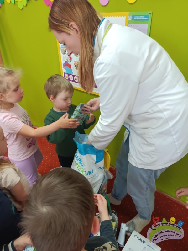 Spotkanie z Panią farmaceutką- mamą Mikołaja
