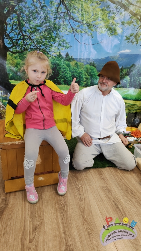 Wizyta pszczelarza w przedszkolu