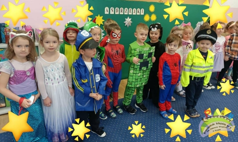 Andrzejki w przedszkolu