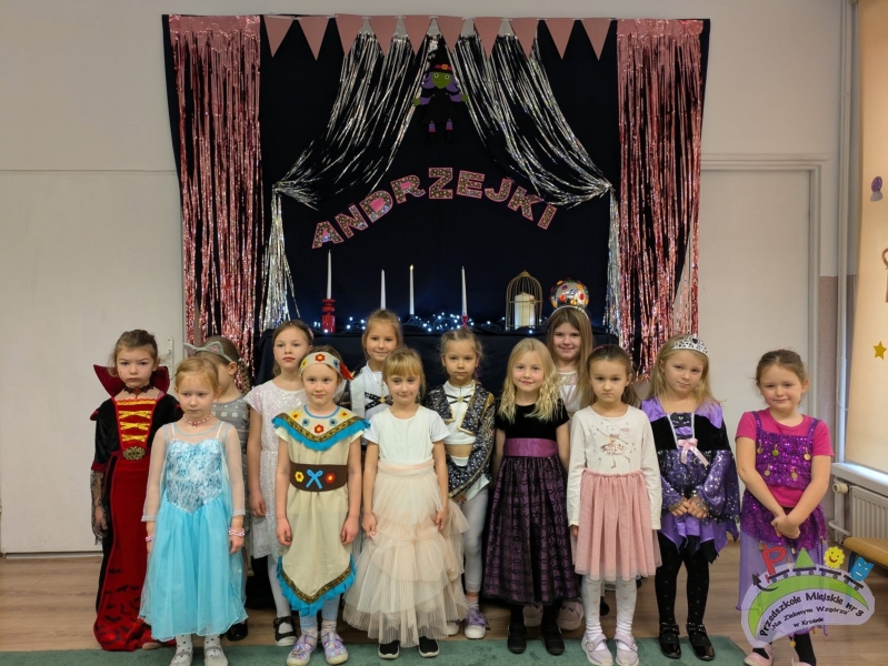 Andrzejki w przedszkolu