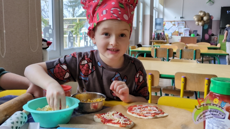 Dzień Pizzy w grupie „Żaczki”