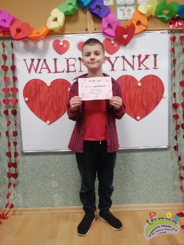 „Valentine's Day Card - Moja kartka walentynkowa”