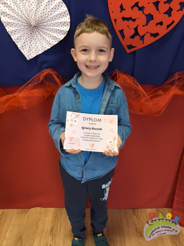 „Valentine's Day Card - Moja kartka walentynkowa”