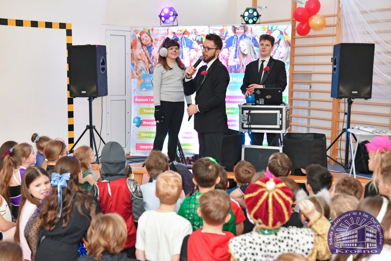 Zabawa karnawałowa w klasach I-III