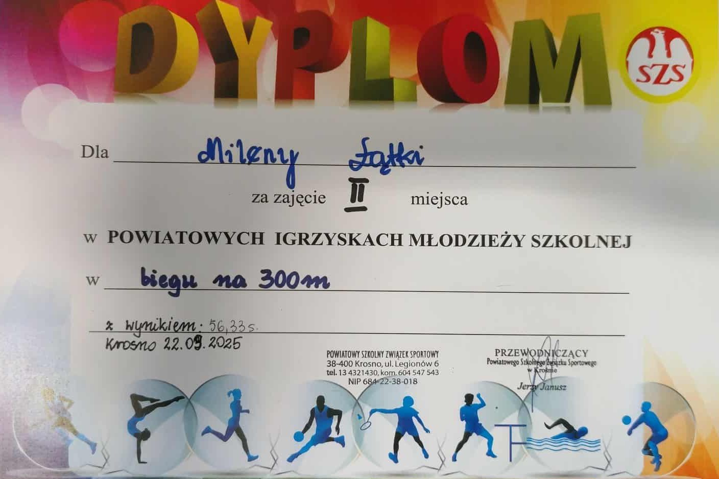 Sukcesy lekkoatletyczne