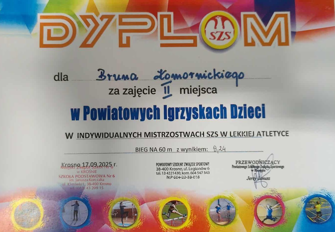 Sukcesy lekkoatletyczne
