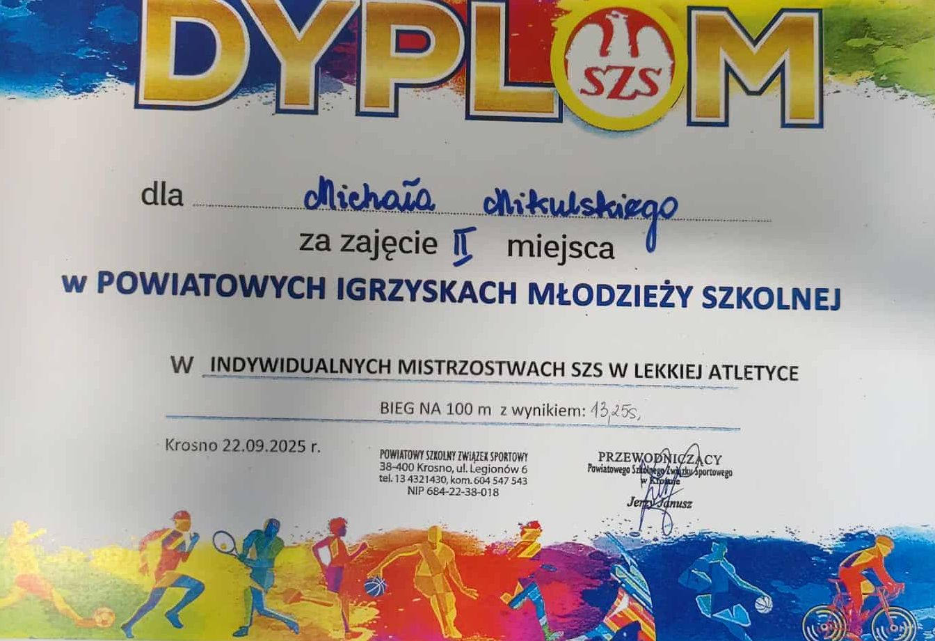 Sukcesy lekkoatletyczne