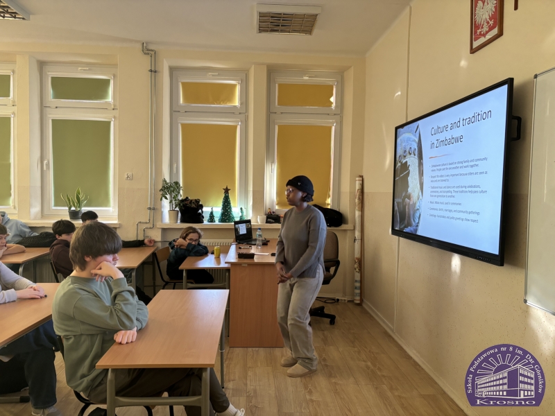 Studentka z Zimbabwe