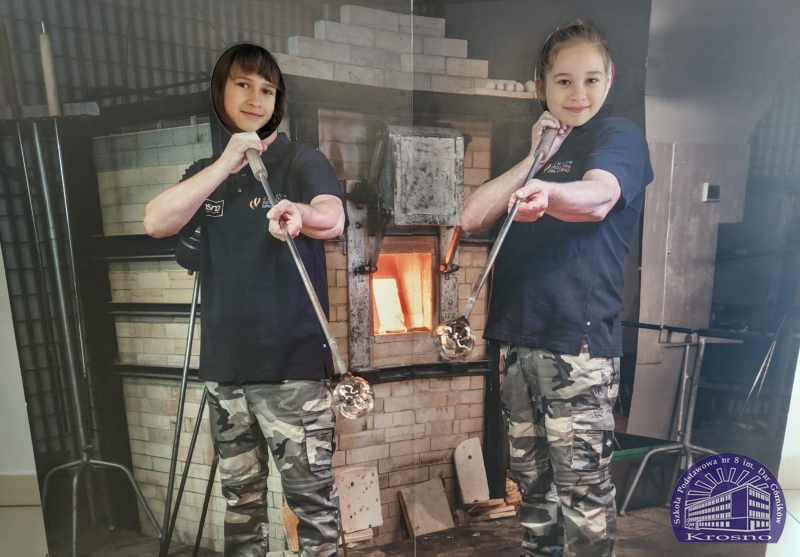 Klasa III a w Centrum Dziedzictwa Szkła w Krośnie