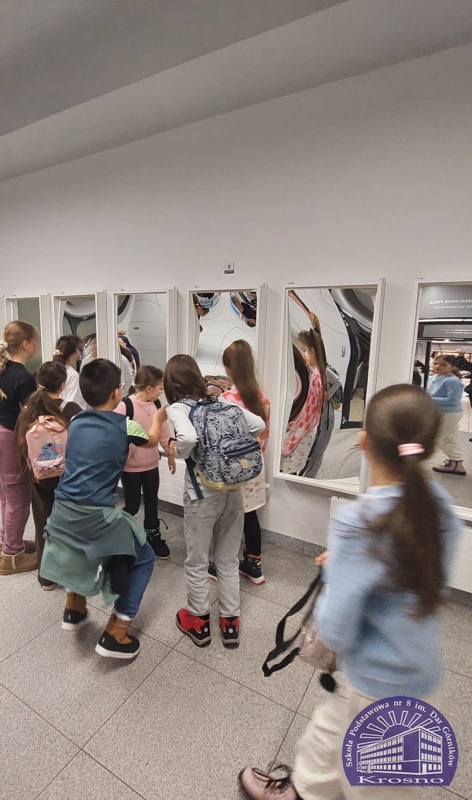 Klasa III a w Centrum Dziedzictwa Szkła w Krośnie