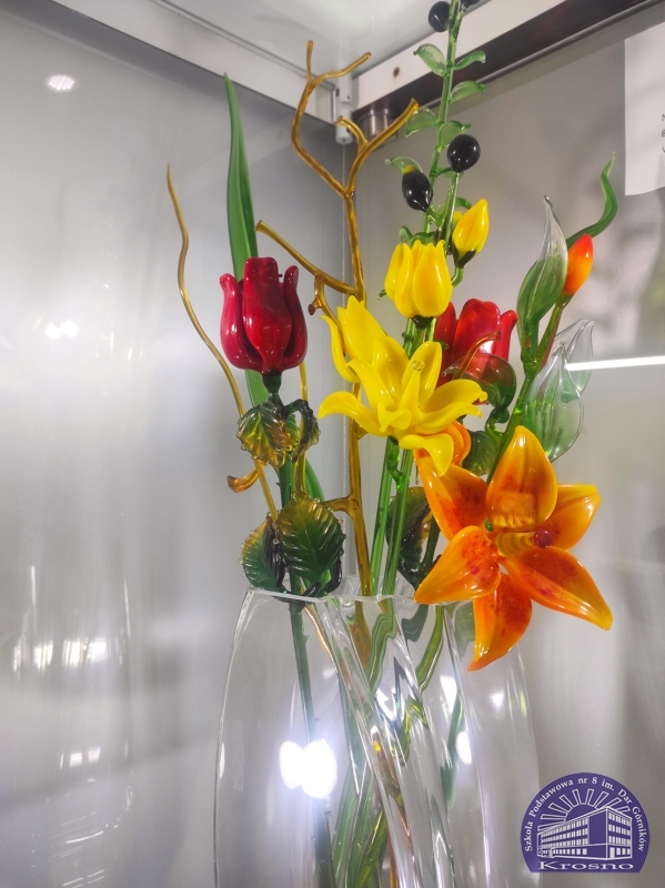 Klasa III a w Centrum Dziedzictwa Szkła w Krośnie