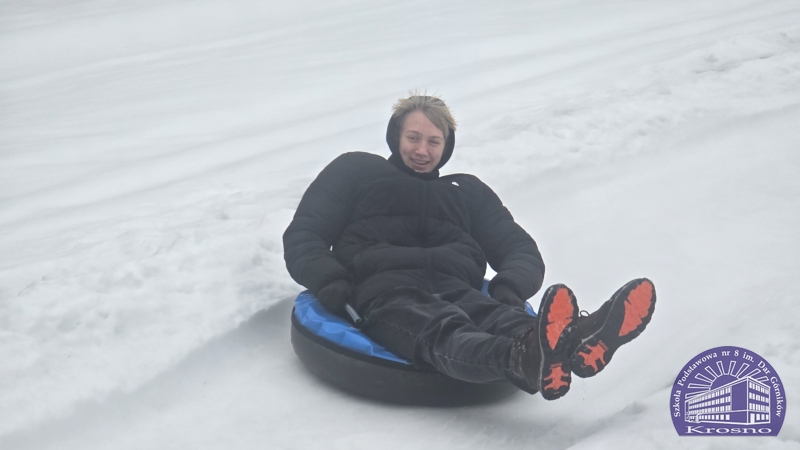 Zimowa przygoda klasy 7a w Pstrągowej