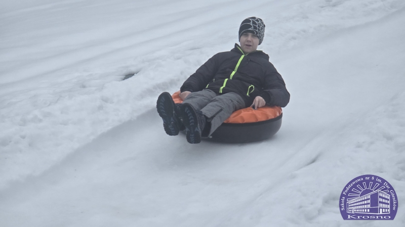 Zimowa przygoda klasy 7a w Pstrągowej