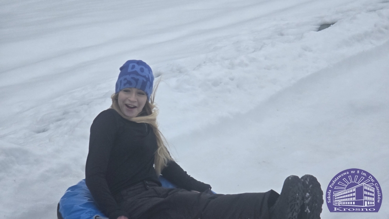 Zimowa przygoda klasy 7a w Pstrągowej