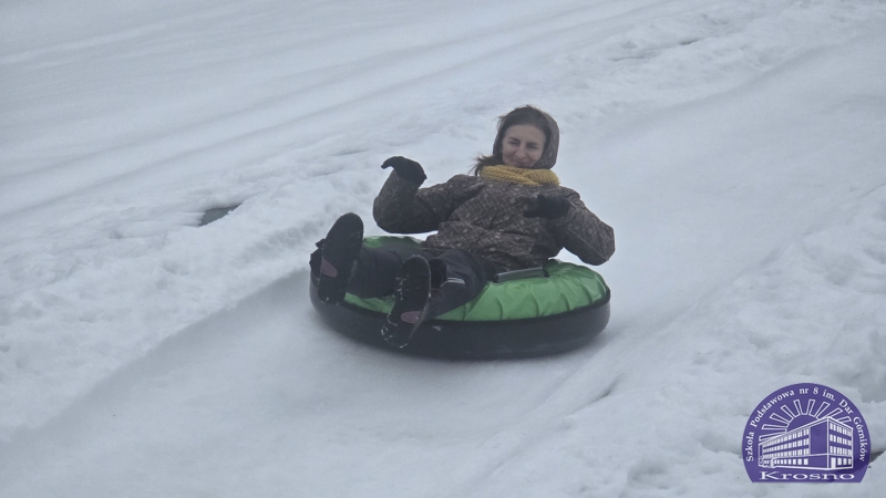 Zimowa przygoda klasy 7a w Pstrągowej