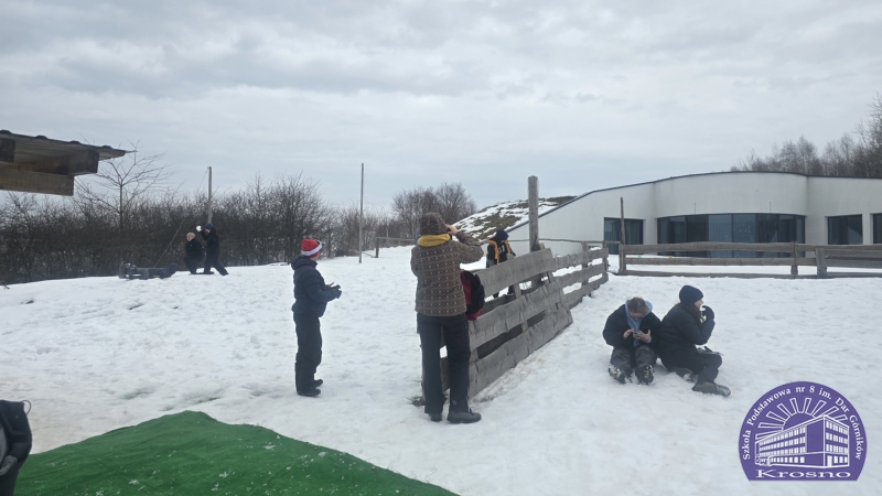 Zimowa przygoda klasy 7a w Pstrągowej