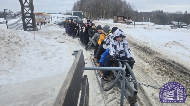 Zimowa przygoda klasy 7a w Pstrągowej