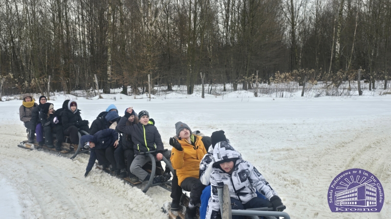 Zimowa przygoda klasy 7a w Pstrągowej