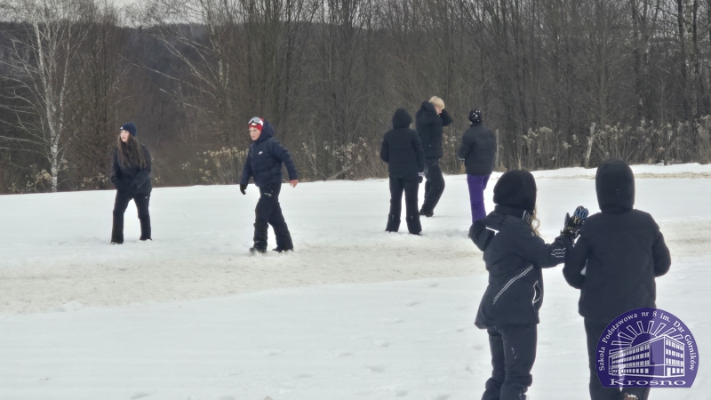 Zimowa przygoda klasy 7a w Pstrągowej