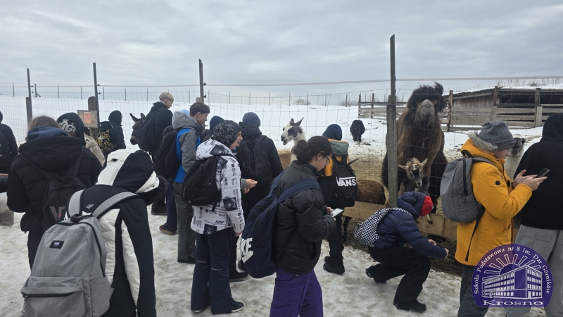 Zimowa przygoda klasy 7a w Pstrągowej