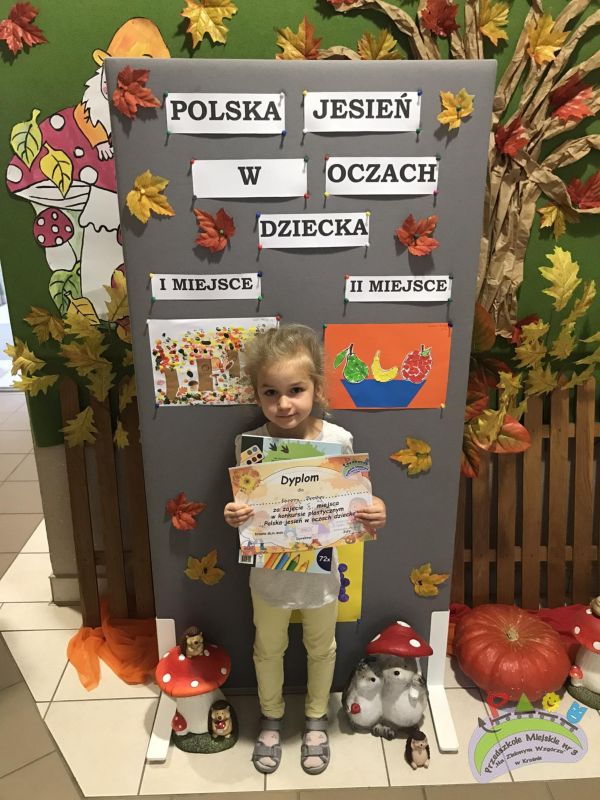 Polska jesień w oczach dziecka